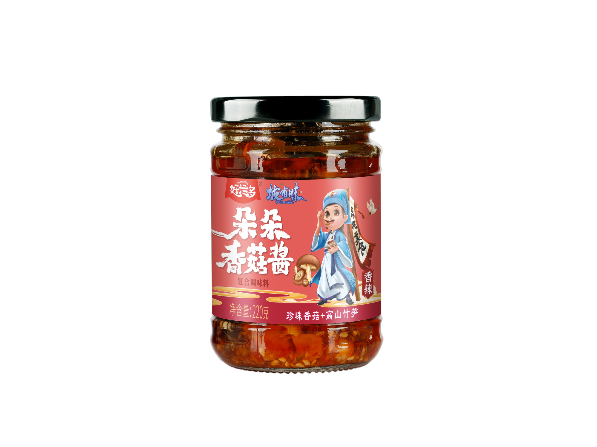 朵朵香菇醬香辣味